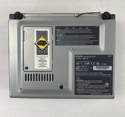Epson EMP-703 LCD Lamp Projector No Remote No Cords