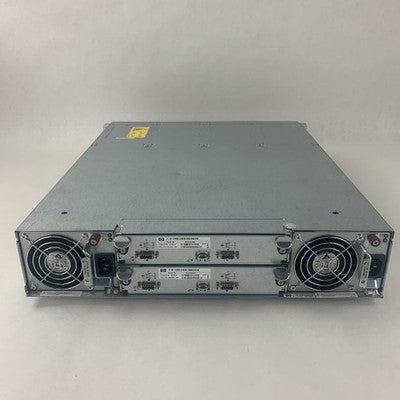 HP StorageWorks MSA2000 Array 2x AJ751A Controller 2x PSU 6x Caddies No HDDs