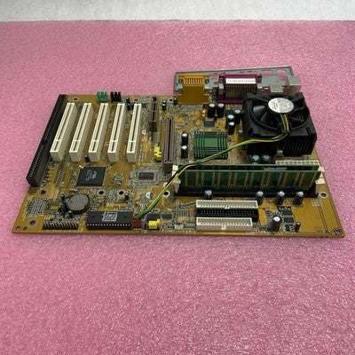Via Tech VT82C694X M6VCG Motherboard Intel Pentium III 600MHz 128MB RAM w/Shield