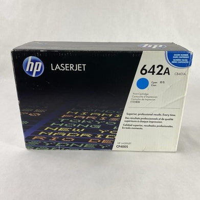 HP CB401A 642A Cyan Toner Cartridge OEM Sealed