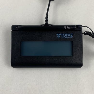 Topaz T-LBK460-BSB-R  USB SigLite LCD 1x5 Signature Capture Pad Tested