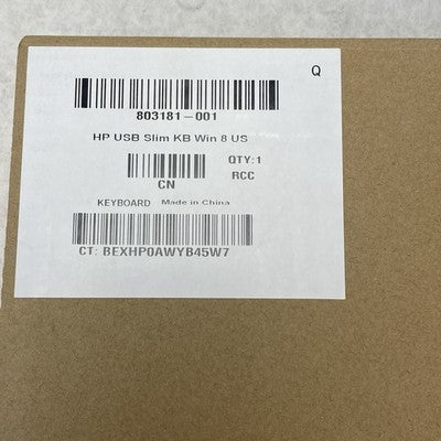 HP PH0U USB Slim US Wired Keyboard  Lot of 3