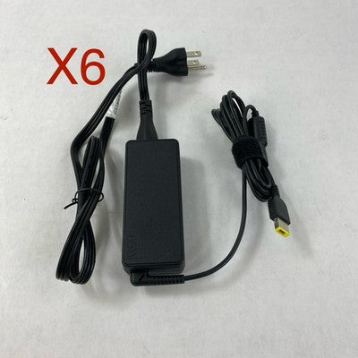Lenovo A17-065N2A 65W 20V 3.25A Slim Square Tip Charger AC Adapter - Lot of 6