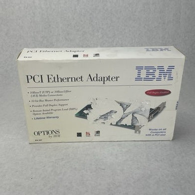 IBM PCI Ethernet Adapter EN 237 10 Mbps 1 Port RJ-45 PCI Card Network