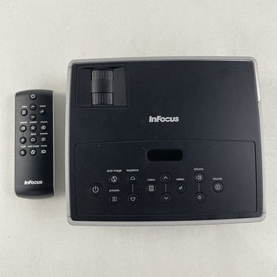 Infocus IN1102 DLP Lamp 1280x800 453 Hours W/ Assecories