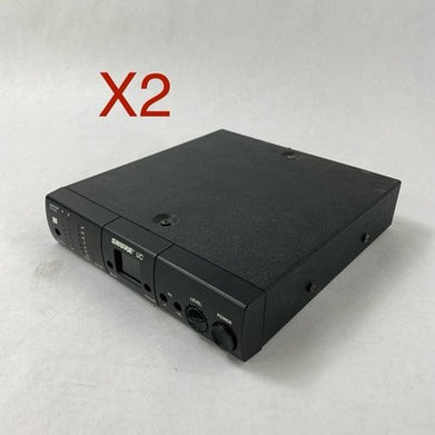 Shure Brothers UC4-UA Receiver   No Power Cord - Not tested Lot of 2