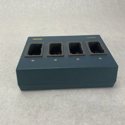 Intermec TZ2400 4 Bay Four Slot Battery Charger Charging Station 2425 2435 5020
