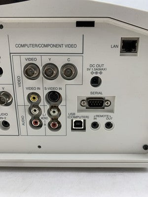Mitsubishi WD3300U LCD Lamp Projector - Parts or Repair No Remote
