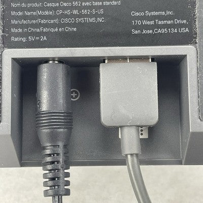 Cisco 562 CP-HS-WL-562-S-US V09 Wireless Dual Headset w/Standard Base Station