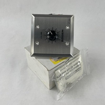 Bogen AT-35A 35 Watt Attenuator Stainless 25V 70V PIC - Untested
