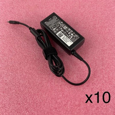 Dell LA65NS2-01 19.5V 3.34A 65W Small Barrel AC Adapter (Lot of 10)
