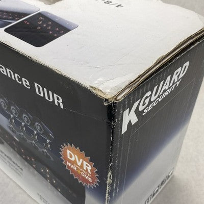 KGuard Security H.264 DVR Surveillance Combo Kit w/ 3 Cameras Kit-H02