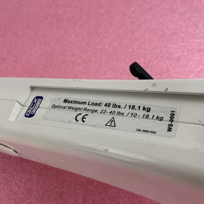 GCX WS-0001 Arm Max Load 40 lbs