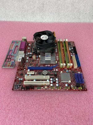 MSI MS-7521 Motherboard Intel Pentium Dual Core E2220 2.4GHz 2GB RAM w/IO
