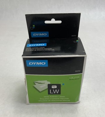 Dymo 30252 28mm x 89mm White Address Labels (Lot of 2)