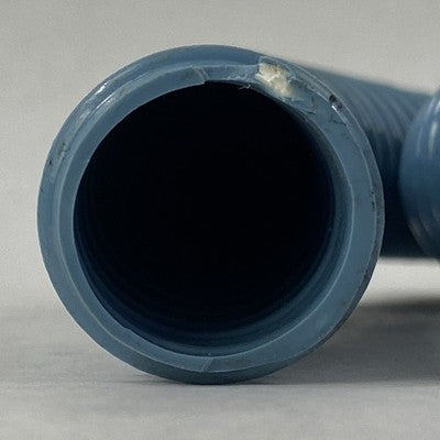 Unbranded Laboratory Duct Hose Assembly Blue 1" ID 1.2" OD 5ft Length