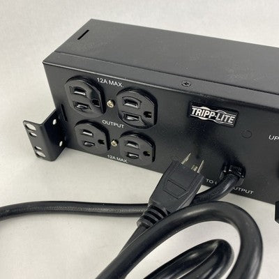 Tripp Lite PDUB15 AGPD7642 100V-120V 12 A 1 Phase 9 Outlets - Power Tested