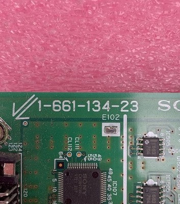 Sony 1-661-134-23 EQ-56B Player Board for Betacam SX DNW-A30 Cassette Player