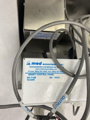 Med Associates Pellet Dispenser 1000mg Setup w/ Control SG-716B Lever ENV-612M
