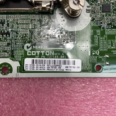 HP ProOne 400 G1 AIO Motherboard Intel Core i3-4160T 3.1GHz 4GB RAM
