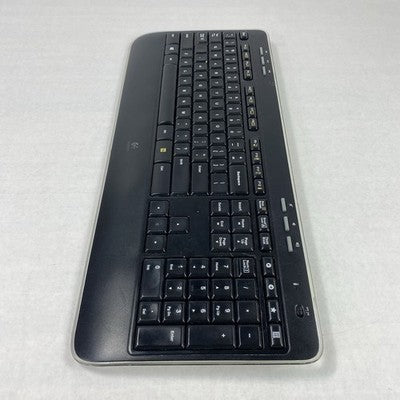 Logitech K520 Y-R0012 Wireless Keyboard No USB Dongle Power Tested - Lot of 4
