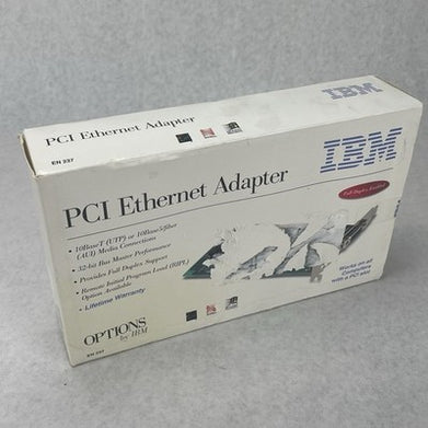IBM PCI Ethernet Adapter EN 237 10 Mbps 1 Port RJ-45 PCI Card Network