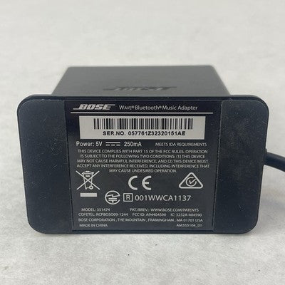 Bose Wave Bluetooth Music Adapter (Model: 351474)