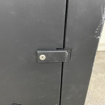 CPI Chatsworth 11840-736 Black Cube-it Wall Cabinet H36" X W24" X D24" With Keys
