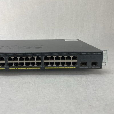 Cisco Catalyst WS-C2960X-48FPD-L 48-Port Gigabit Managed PoE+ Switch - Tested