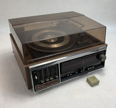 Sony HP-310 Turntable Stereo Music System - Works Needs New Stylus