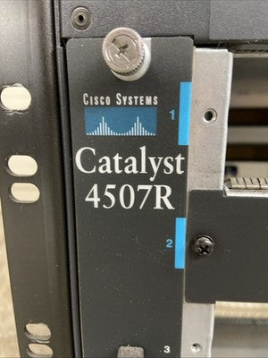 Cisco Catalyst 4507R Redundant Supervisor Chassis WS-C4500 Series