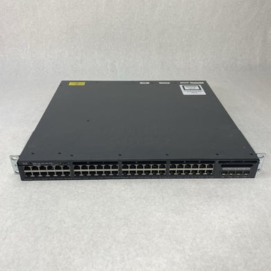Cisco WS-C3650-48PS-S V03 Tested & Reset 2X PSU
