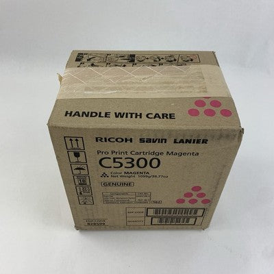 Ricoh Savin Lanier 828599 C5300 Pro Print Cartridge Magenta Genuine - New