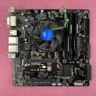 Gigabyte GA-Q170M-MK MB Intel Core i5-6500 3.2GHz 8GB RAM with I/O Shield