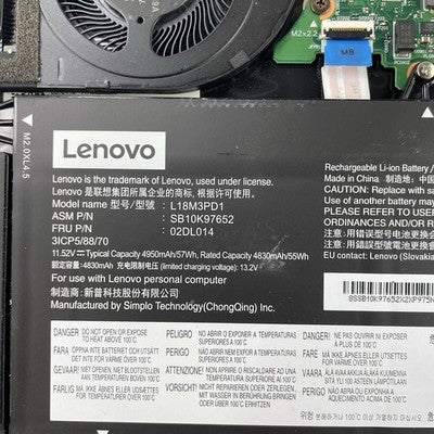 Lenovo ThinkPad T490s 14" i5-8365U 1.60 GHz 8 GB RAM No SSD/OS/AC