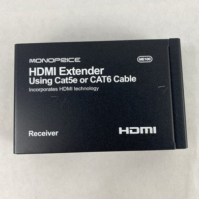 MonoPrice HDMI Extender Using CAT5e or CAT6 Cable ME100