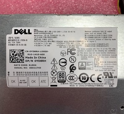 Dell L155EBA-00 155W Switching Power Supply
