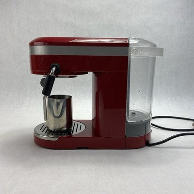 KitchenAid Metal Semi-Automatic Espresso Machine Empire Red KES6503ER