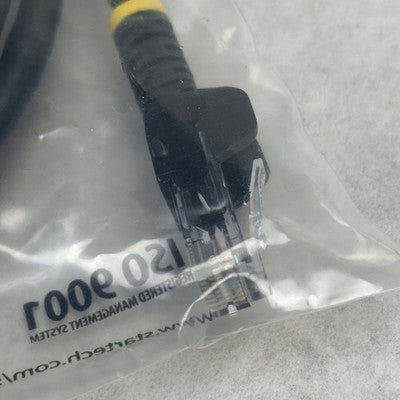 StarTech 10ft/3m Black Snagless Cat6 UTP Patch Cable (Lot of 9)