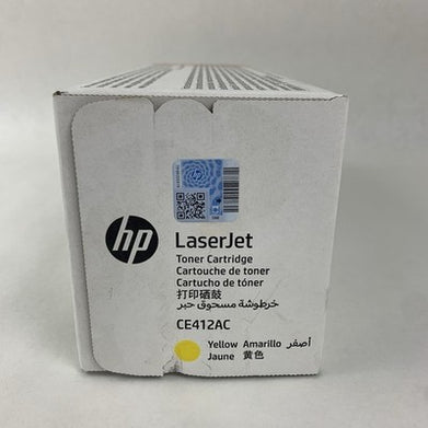 HP CE412AC 305A Yellow Original LaserJet Toner Cartridge New OEM