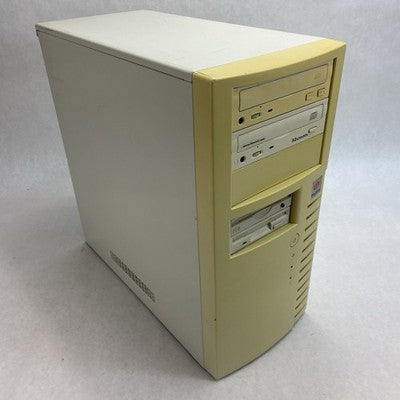 Vintage Unbranded Mid Tower Computer Case HEC HEC-250GR 250W ATX PSU