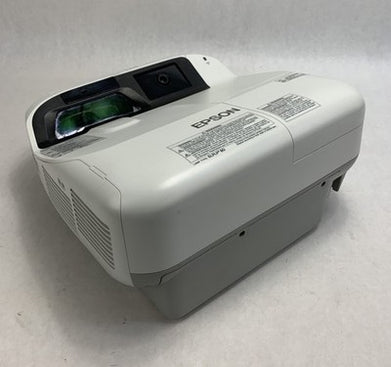 Epson BrightLink 595Wi H599A LCD Lamp Projector 2326 Lamp Hours - No Remote