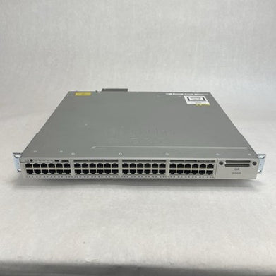 Cisco WS-C3850-48F-S 3850 1x PSU 48 1GE RJ-45 PoE Ports V07 Tested and Reset