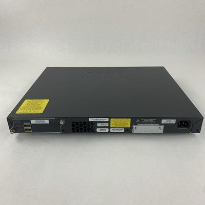Cisco WS-C2960X-48FPS-L V06 48 Port Gigabit POE Switch w/ C2960X-STACK Tested