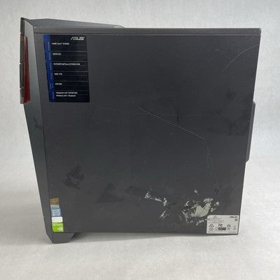 ASUS G11CD Intel i5-6400 2.70 GHz NVIDIA GeForce GTX 950 8 GB RAM No HDD No OS