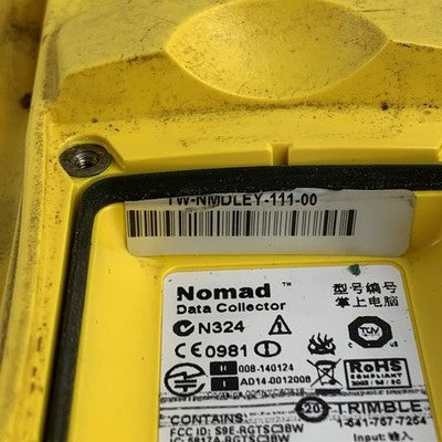 Trimble Nomad Ranger TSC3BW Data Collector 512 MB Ram No Sim Card No Battery