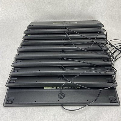 HP KBAR211 USB Slim Business Keyboard 803181-001 Lot of 10