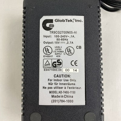 GlobTek AD-740U-1150 Power Supply Lot of 2
