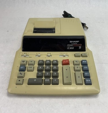 Sharp EL-2630GII 2-Color Ribbon Printing Calculator