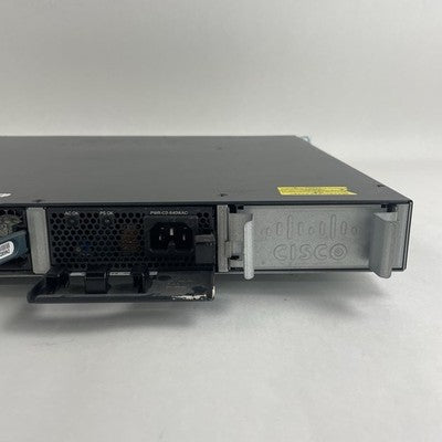 Cisco WS-C3650-48PS-S V04 Tested & Reset 1X PSU